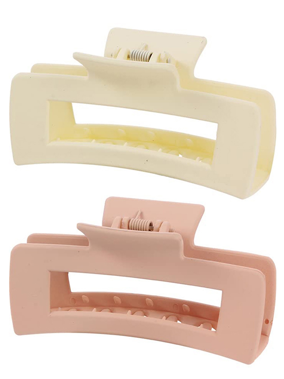 

Xivir Set of 2 Claw Clip, Cream