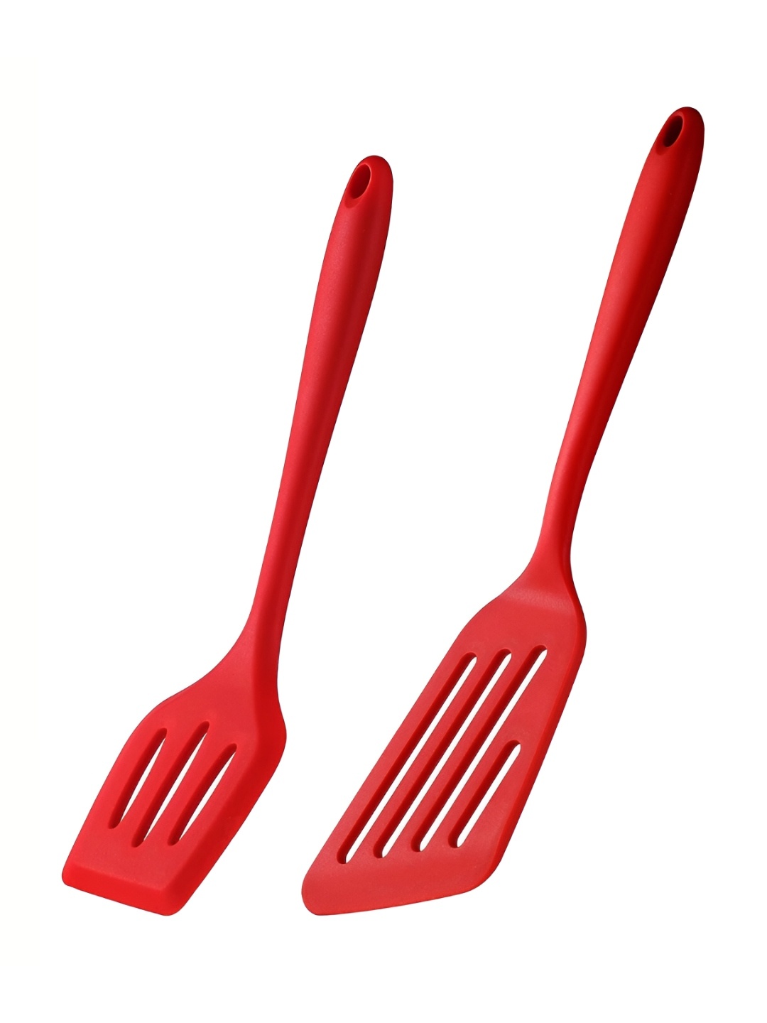 

P-Plus International Red 2 Pieces Silicone Turner Spatula