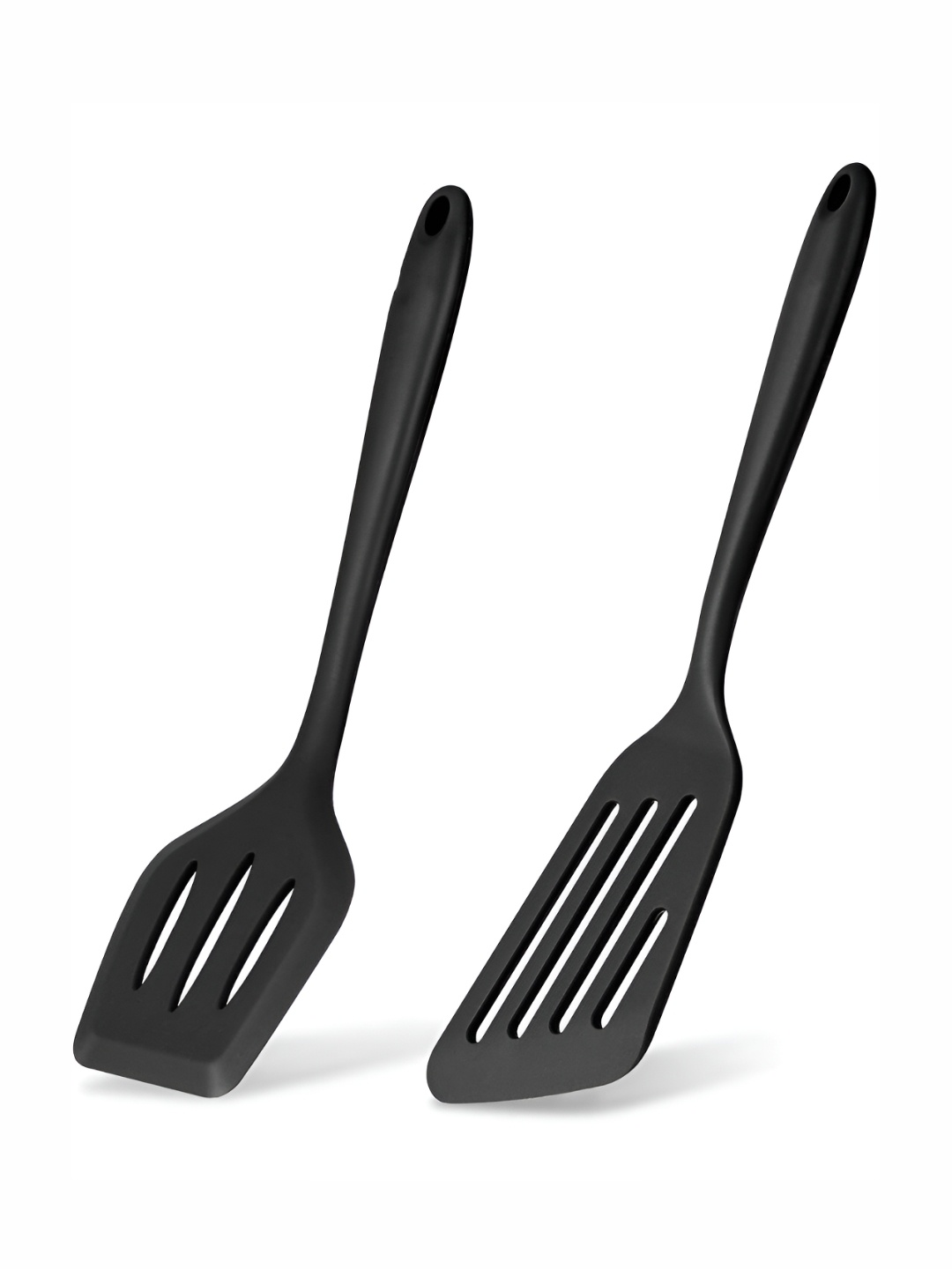 

P-Plus International Black 2 Pieces Silicon Turner Spatula