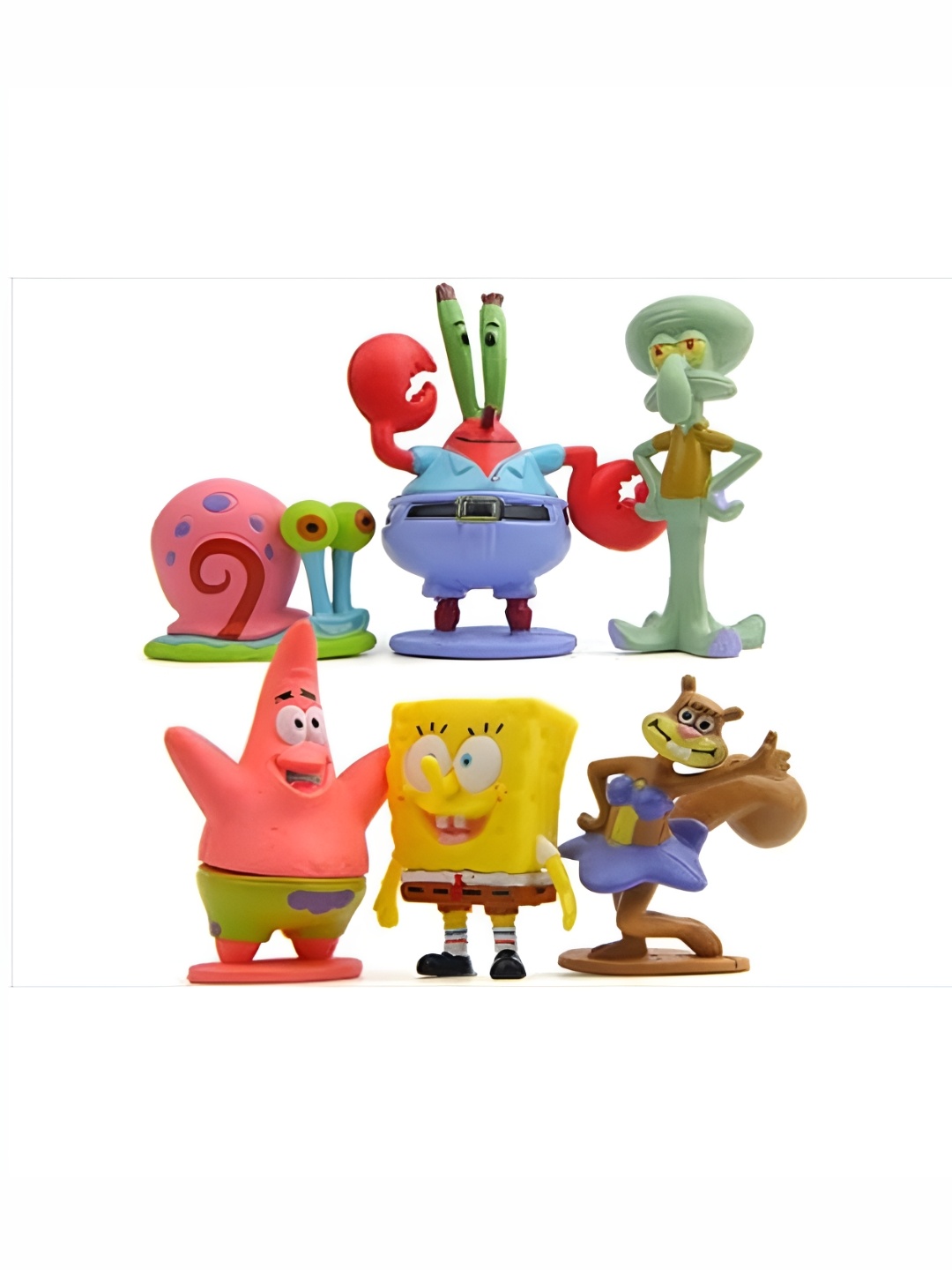 

VAYINATO Pink 6 Pieces Figurine Showpieces