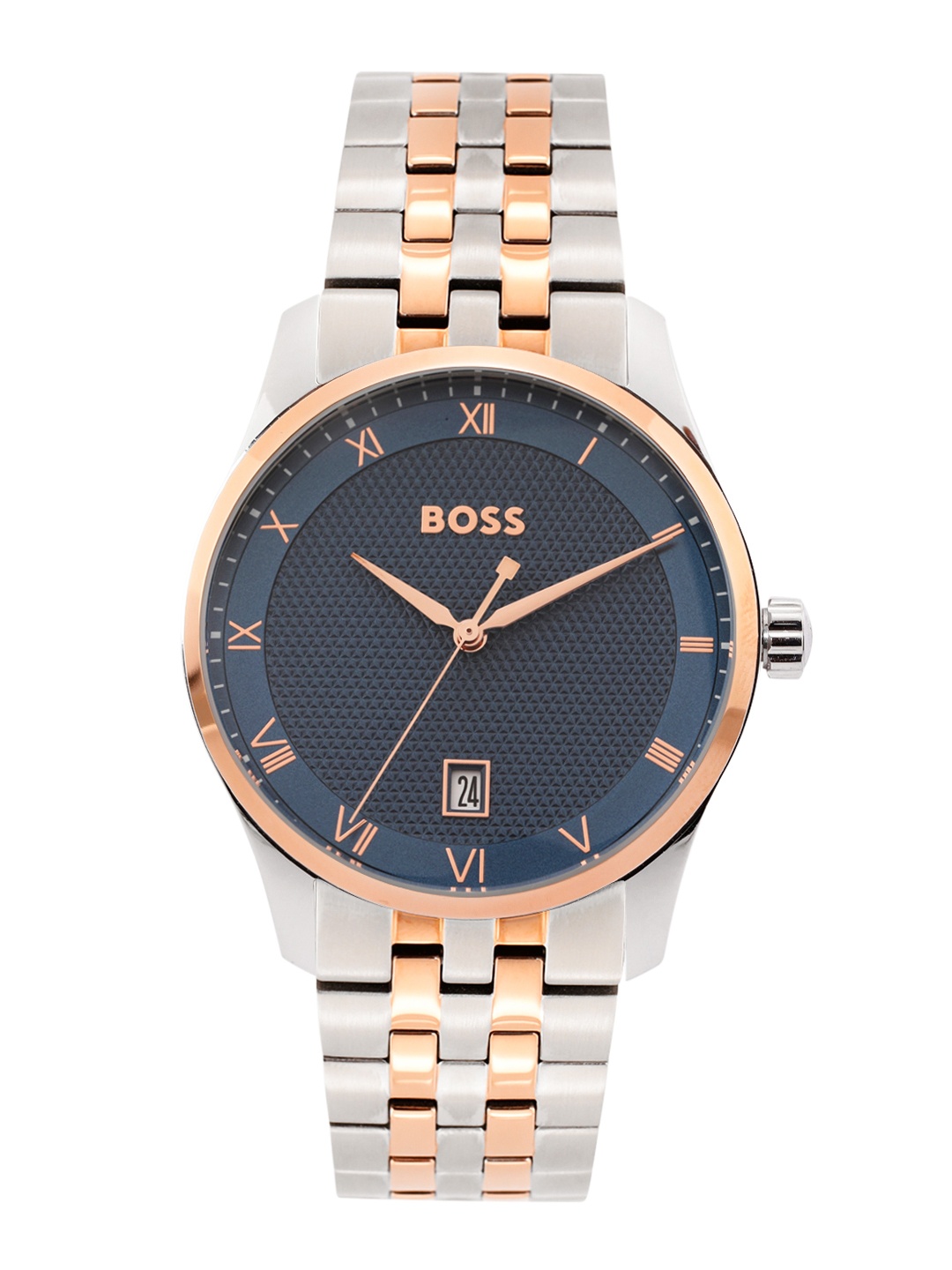 

BOSS Men Principle Le Bracelet Style Analogue Watch 1514135, Blue