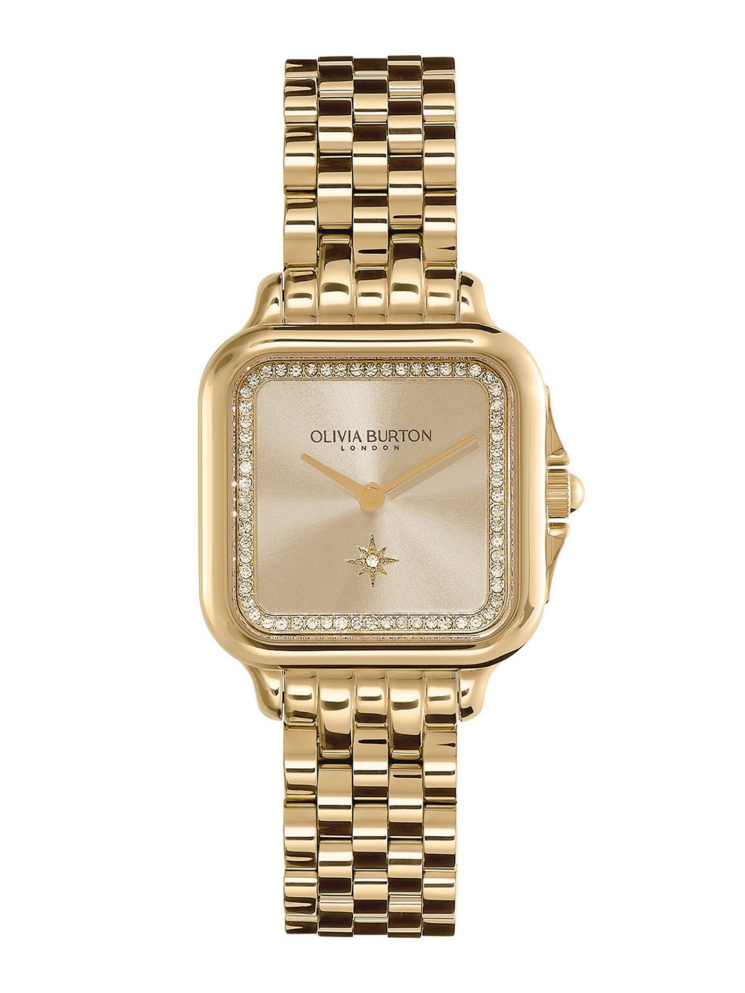 

Olivia Burton Women Grosvenor Analogue Watch 24000084, Gold