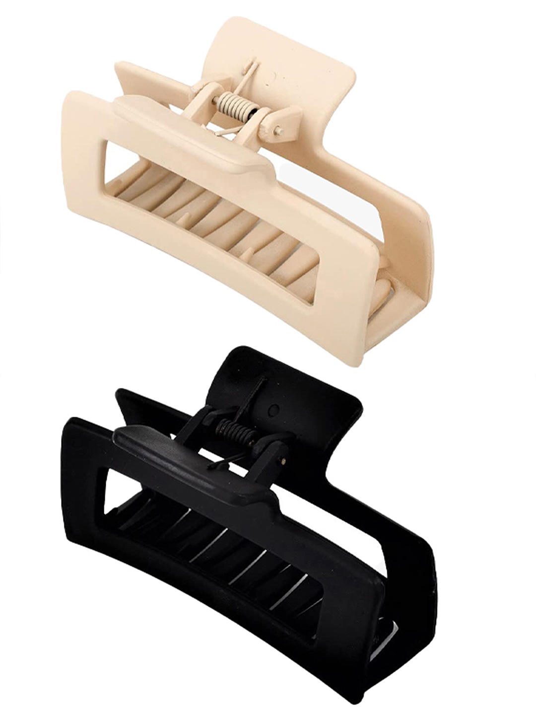 

Xivir Set of 2 Claw Clips, Beige