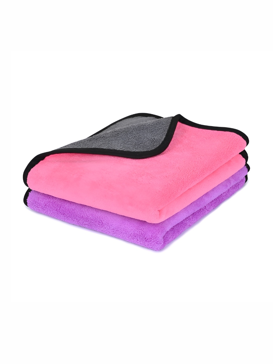 

LOOM LEGACY 2 Pieces Pink & Purple Microfiber Kitchen Towels