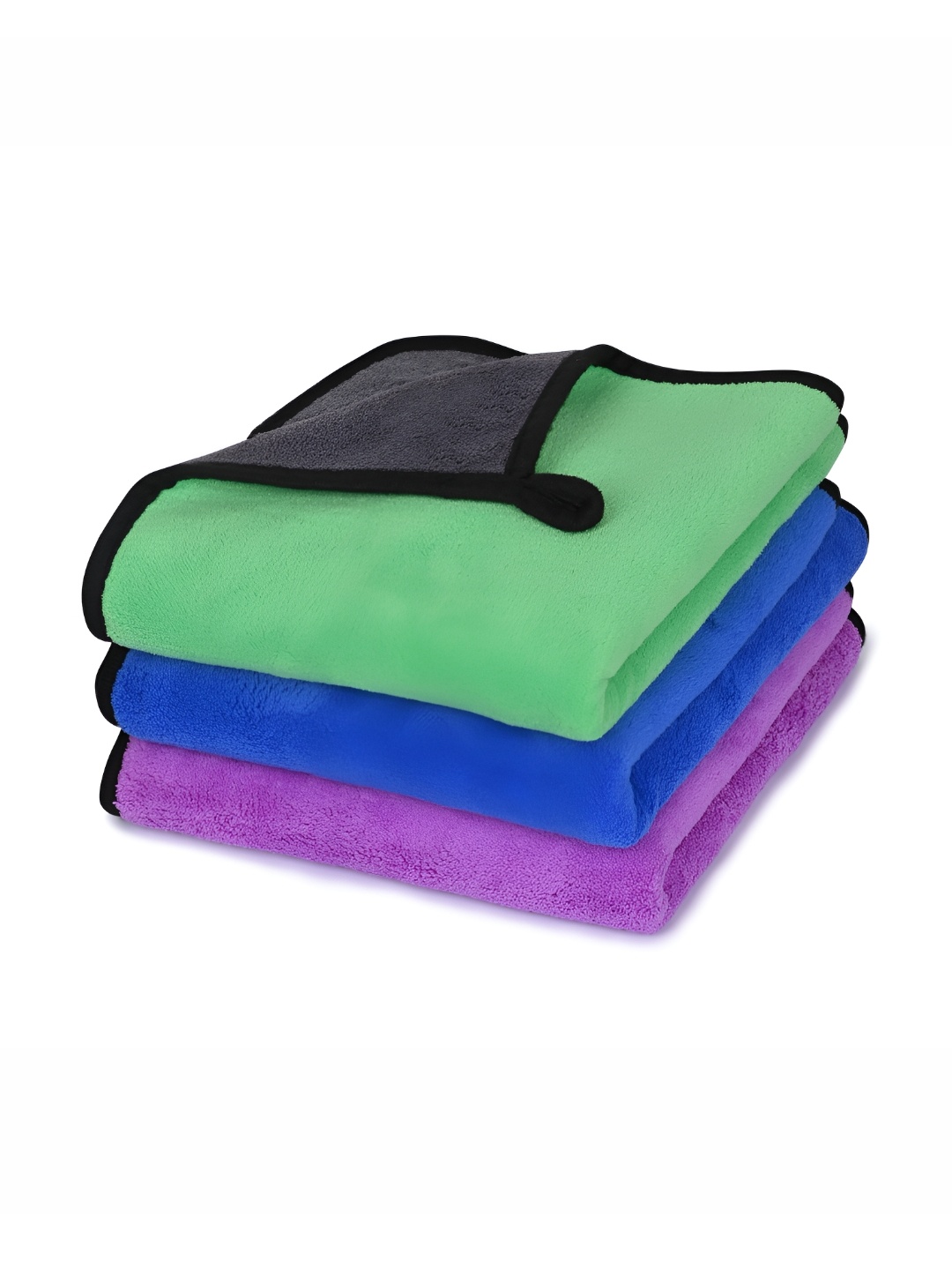 

LOOM LEGACY Blue & Green 3 Pieces Microfiber Kitchen Towels