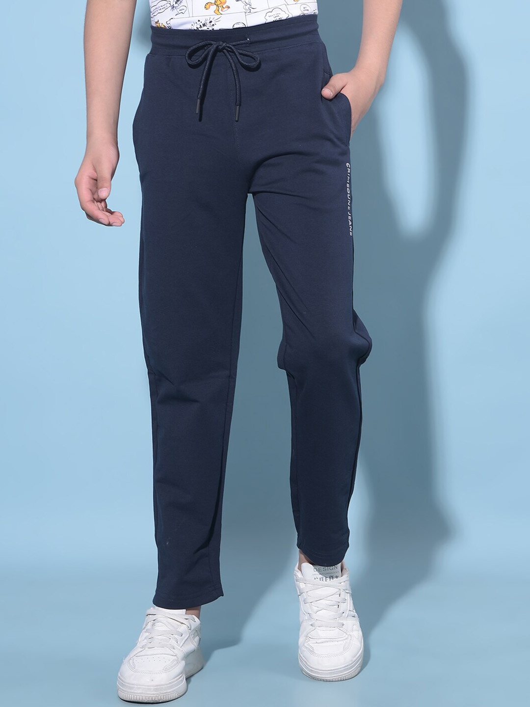 

Crimsoune Club Boys Slim-Fit Track Pant, Navy blue