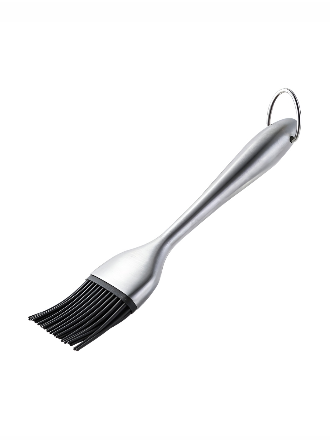 

P-Plus International Black Oil Brush with Stainless Steel Handle