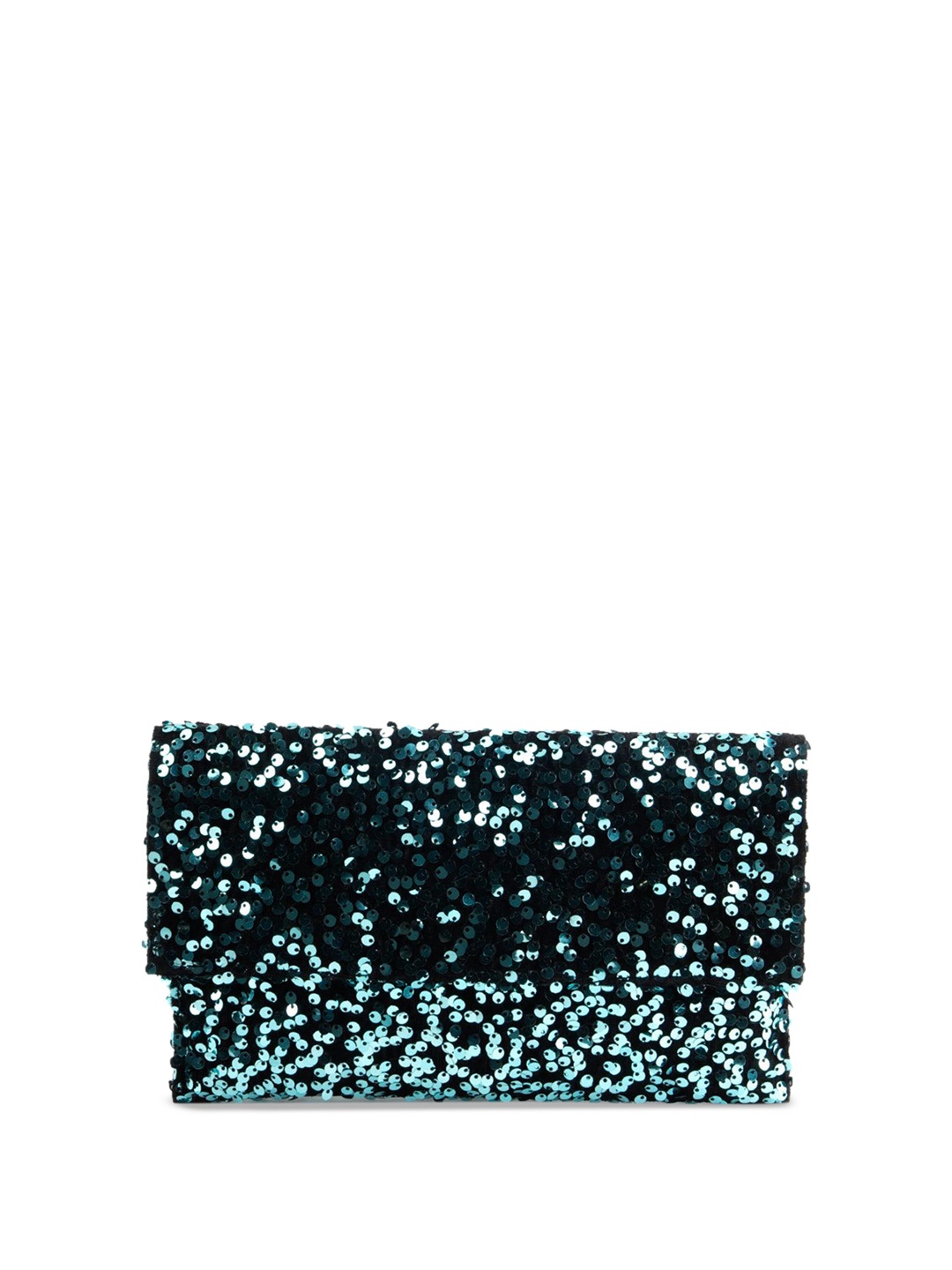 

ODETTE Embellished Structured Sling Bag, Black
