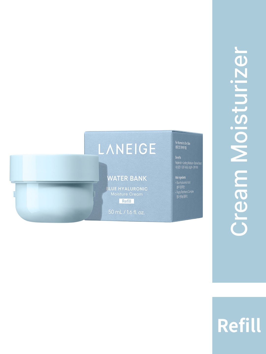 

LANEIGE Water Bank Refill Blue Hyaluronic Cream For Combination To Oily Skin - 50ml