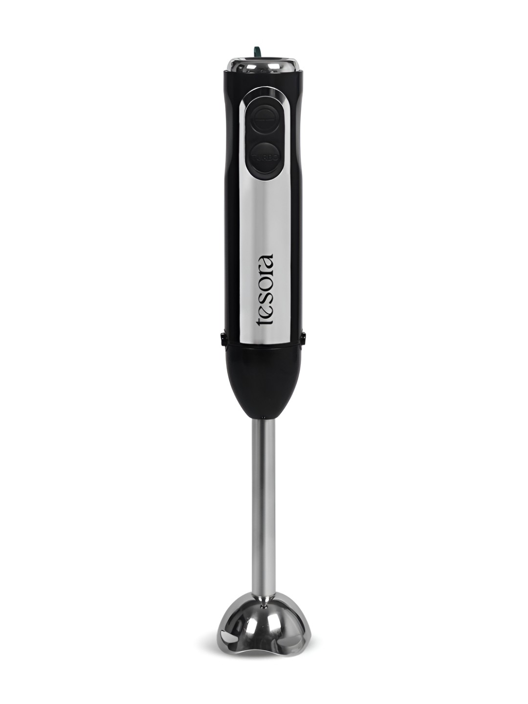 

Tesora Black & Silver Toned Stainless Steel 600 W Hand Blender