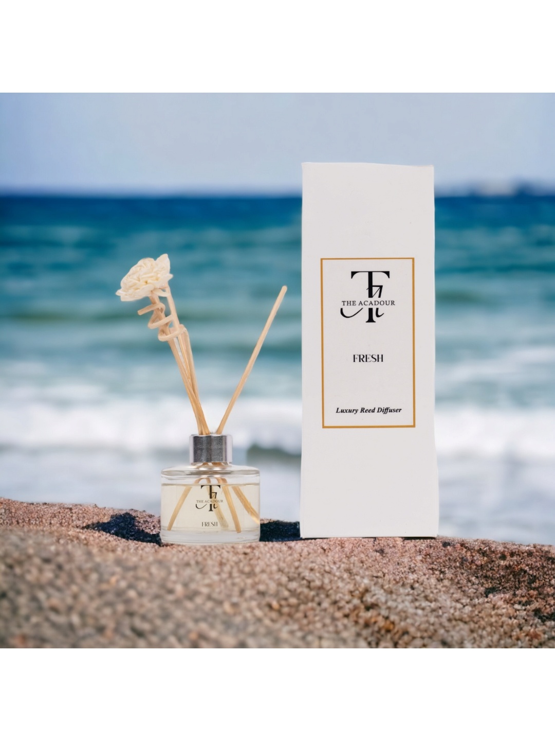 

THE ACADOUR Fresh Reed Diffuser 100 ml, White