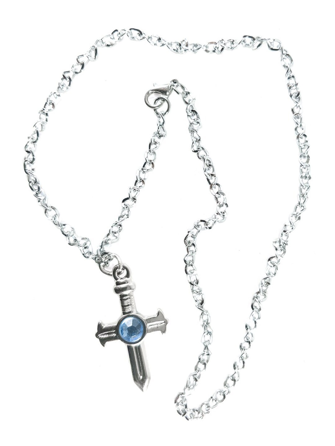 

COMICSENSE Geometric Fairytail Anime Pendants with Chains, Silver