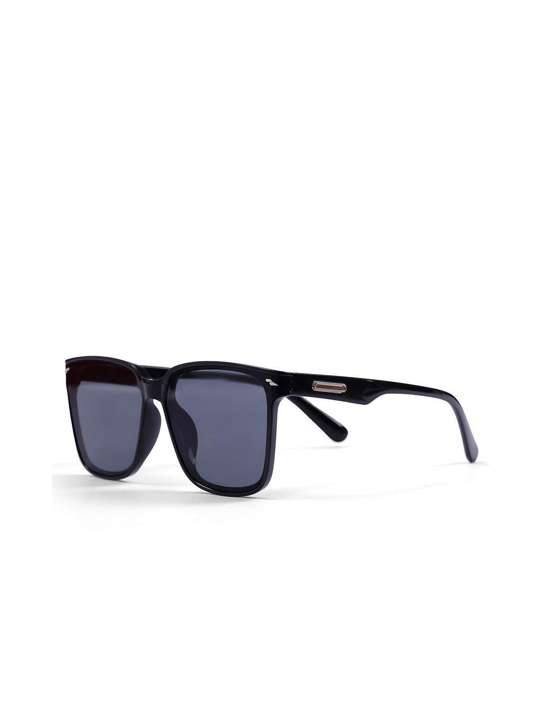 

DIMEH Unisex Square Sunglass with UV Protected Lens SG-074, Black