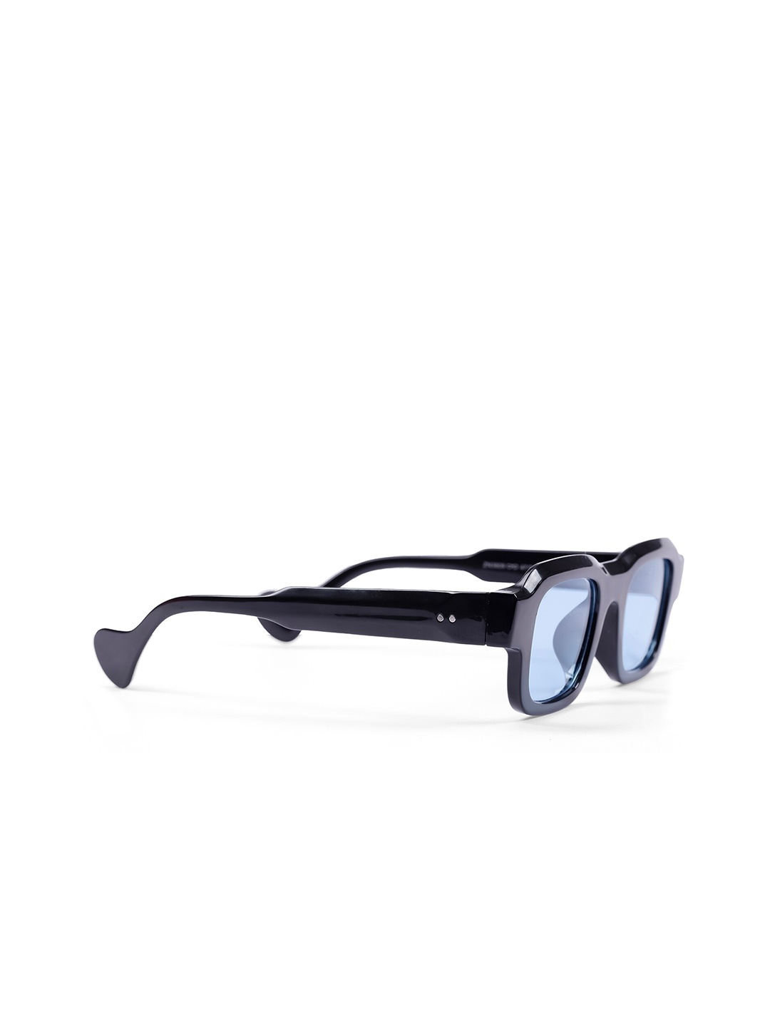 

DIMEH Unisex Rectangle Sunglasses with UV Protected Lens, Blue