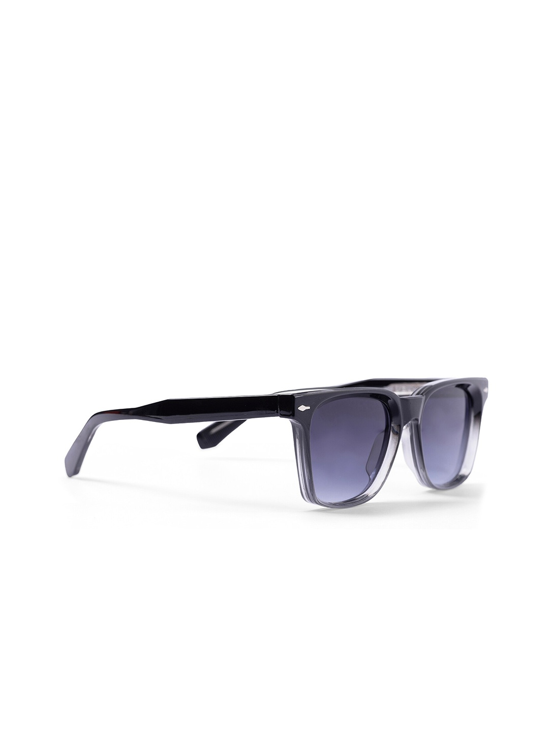 

DIMEH Unisex Rectangle Sunglass with Polarised & UV Protected Lens SG-073, Blue