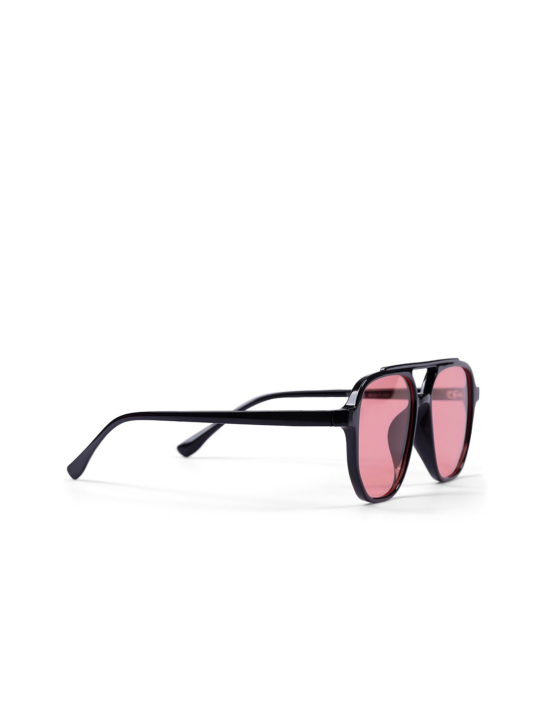 

DIMEH Unisex Square Sunglasses with UV Protected Lens, Pink