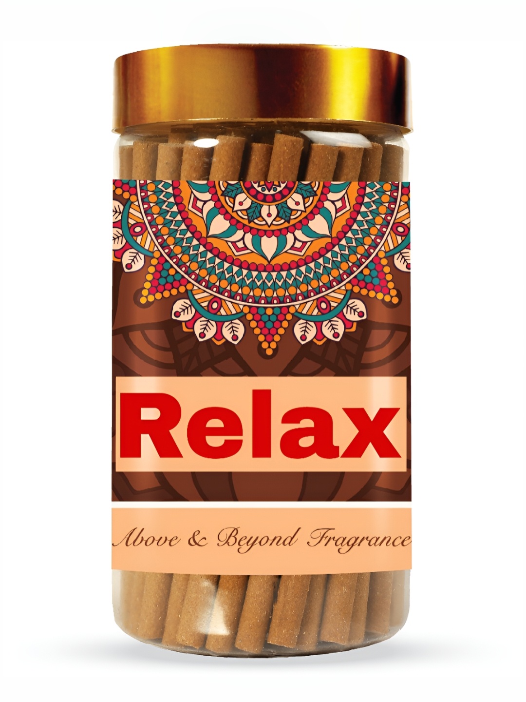 

THE RUPAWAT Perfumery House Brown Relax Incense Sticks