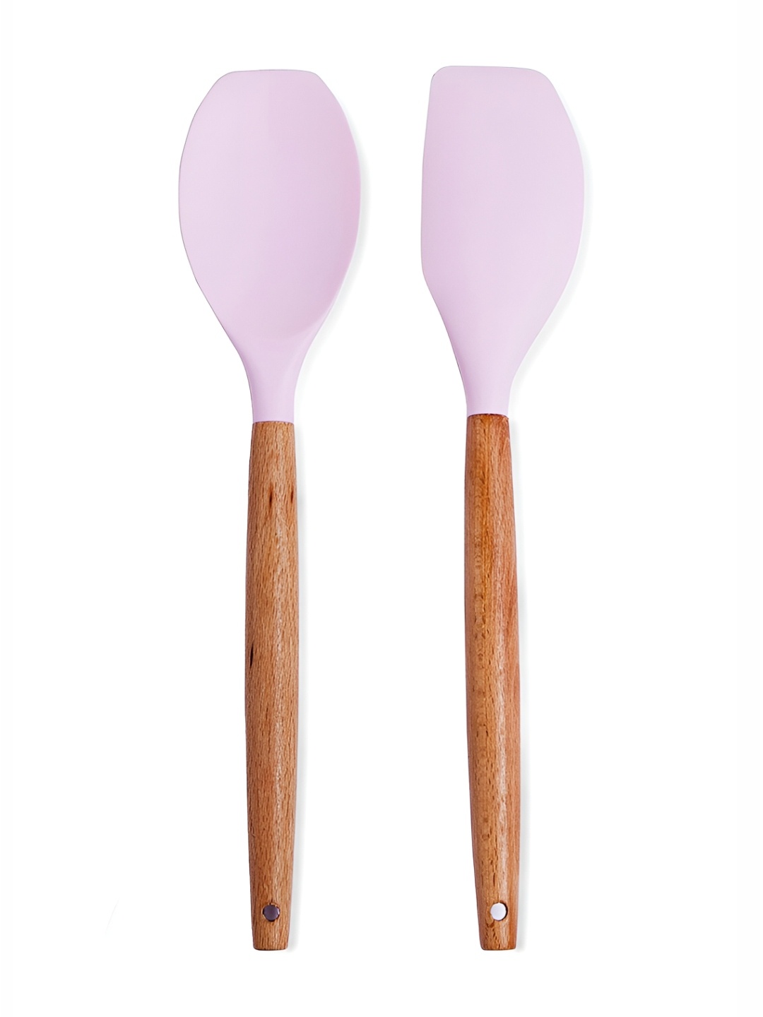 

P-Plus International Pink 2 Pieces Wooden Spatulas