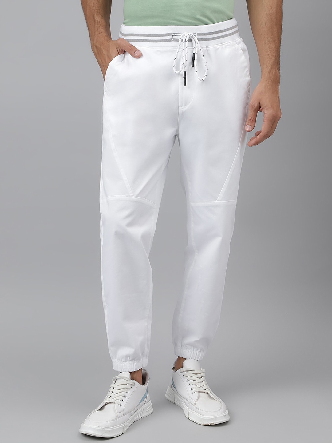 

KINGDOM OF WHITE Men Cotton Joggers