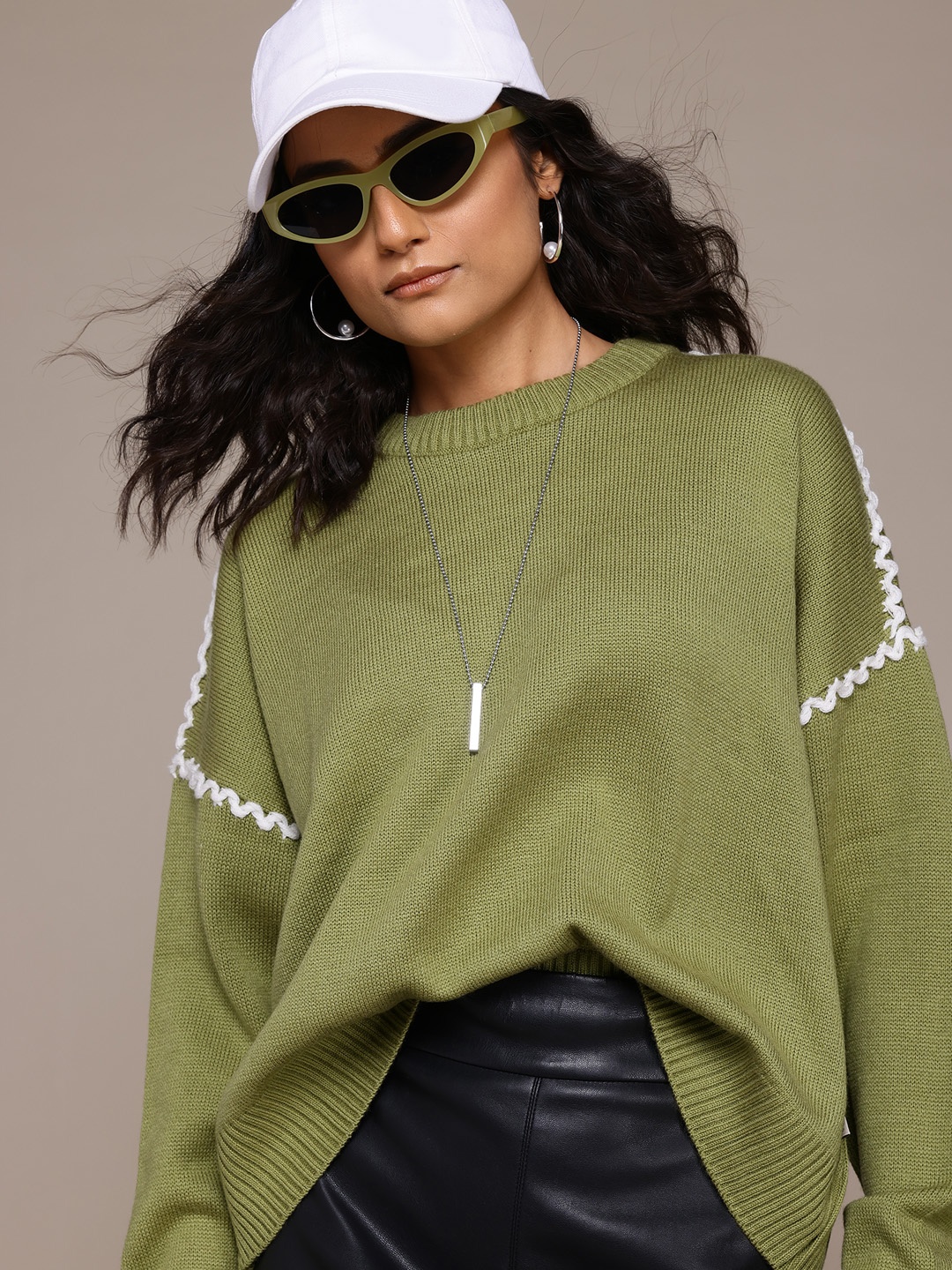 

Roadster The Lifestyle Co Women Pullover, Green
