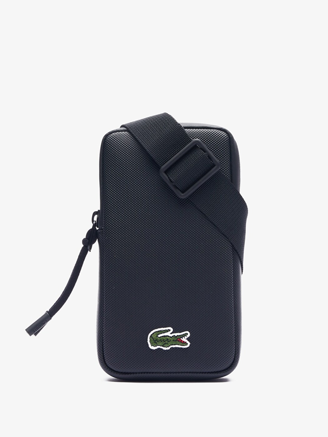 

Lacoste Structured Sling Bag, Black