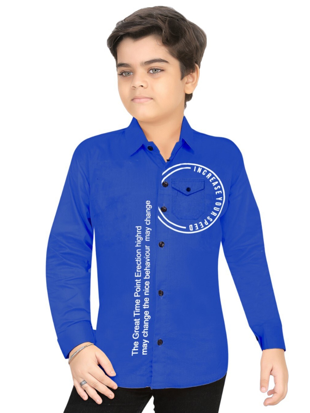 

BAESD Boys Modern Opaque Casual Shirt, Multi