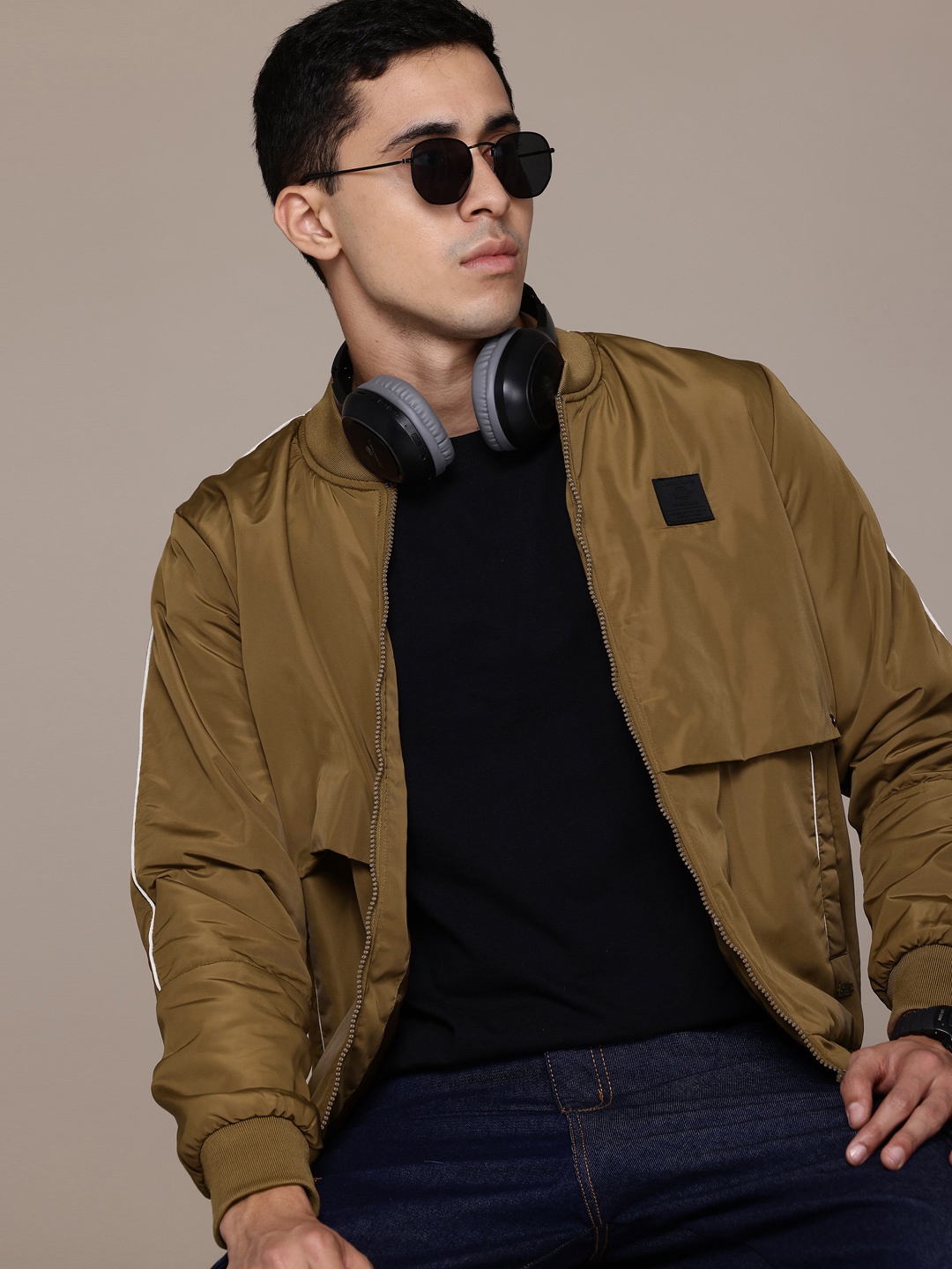 

The Roadster Lifestyle Co. Bomber Jacket, Olive
