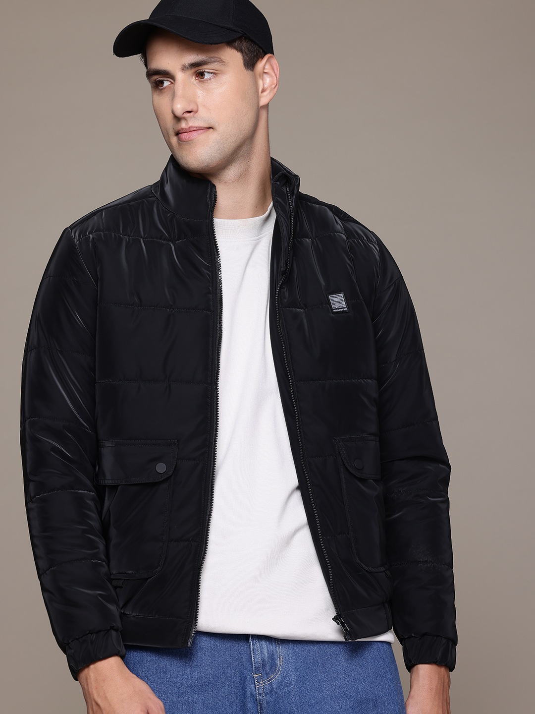 

The Roadster Lifestyle Co. Puffer Jacket, Black