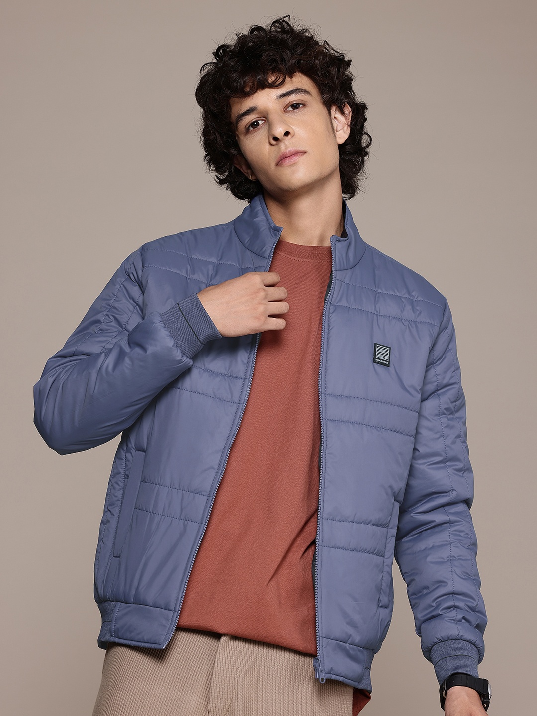 

The Roadster Lifestyle Co. Padded Reversible Jacket, Blue