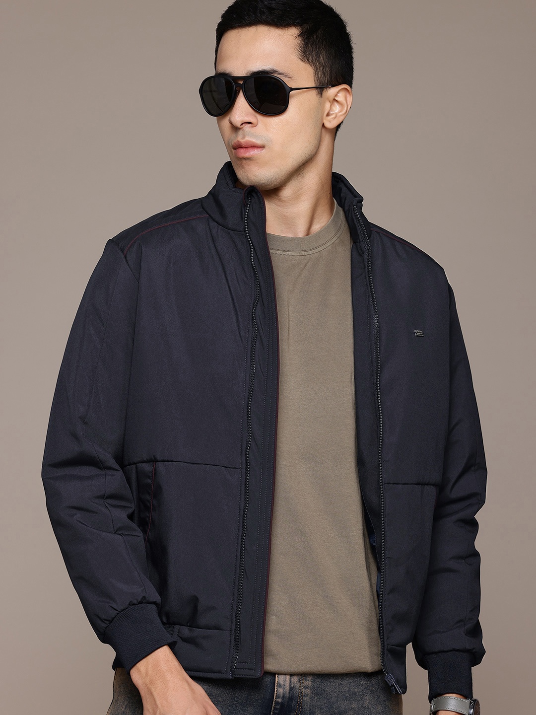 

Roadster The Lifestyle Co. Bomber Jacket, Navy blue