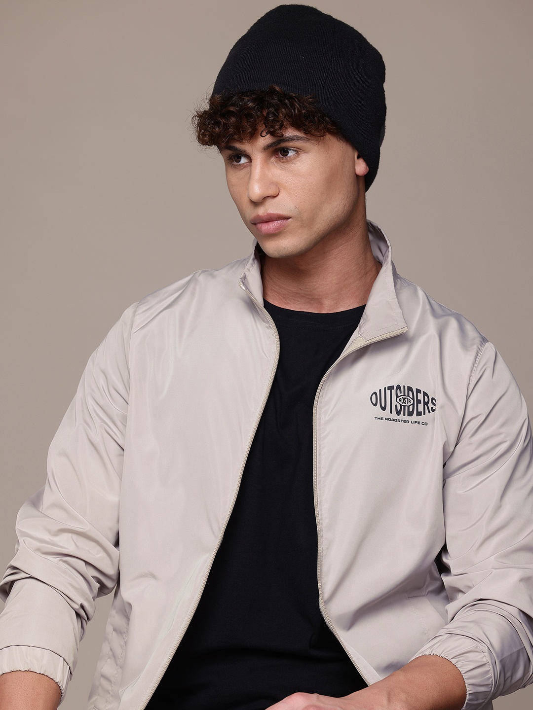 

The Roadster Lifestyle Co. Toggle Hem Tailored Jacket, Grey