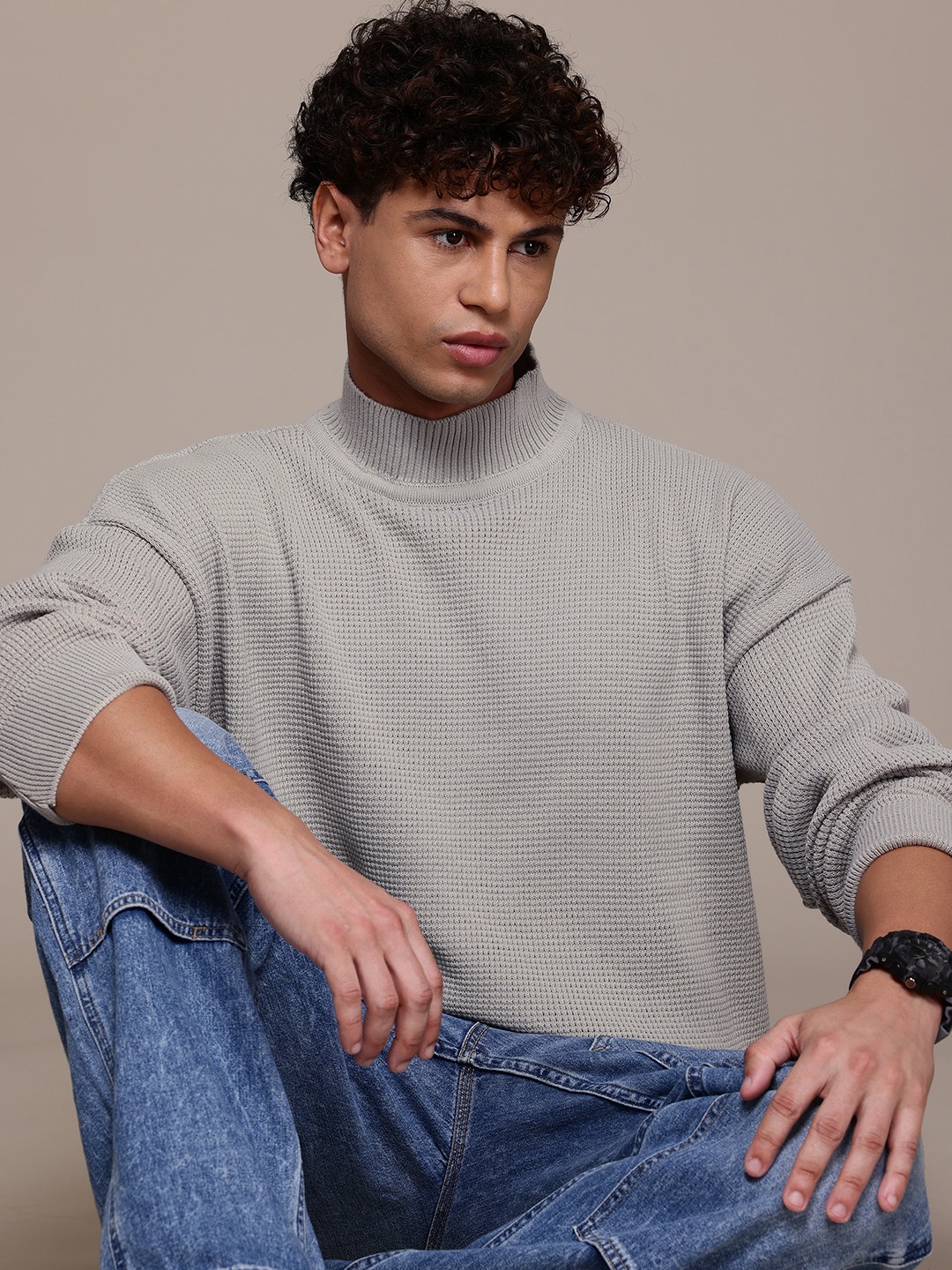 

The Roadster Lifestyle Co. Self-Designed Pullover, Grey