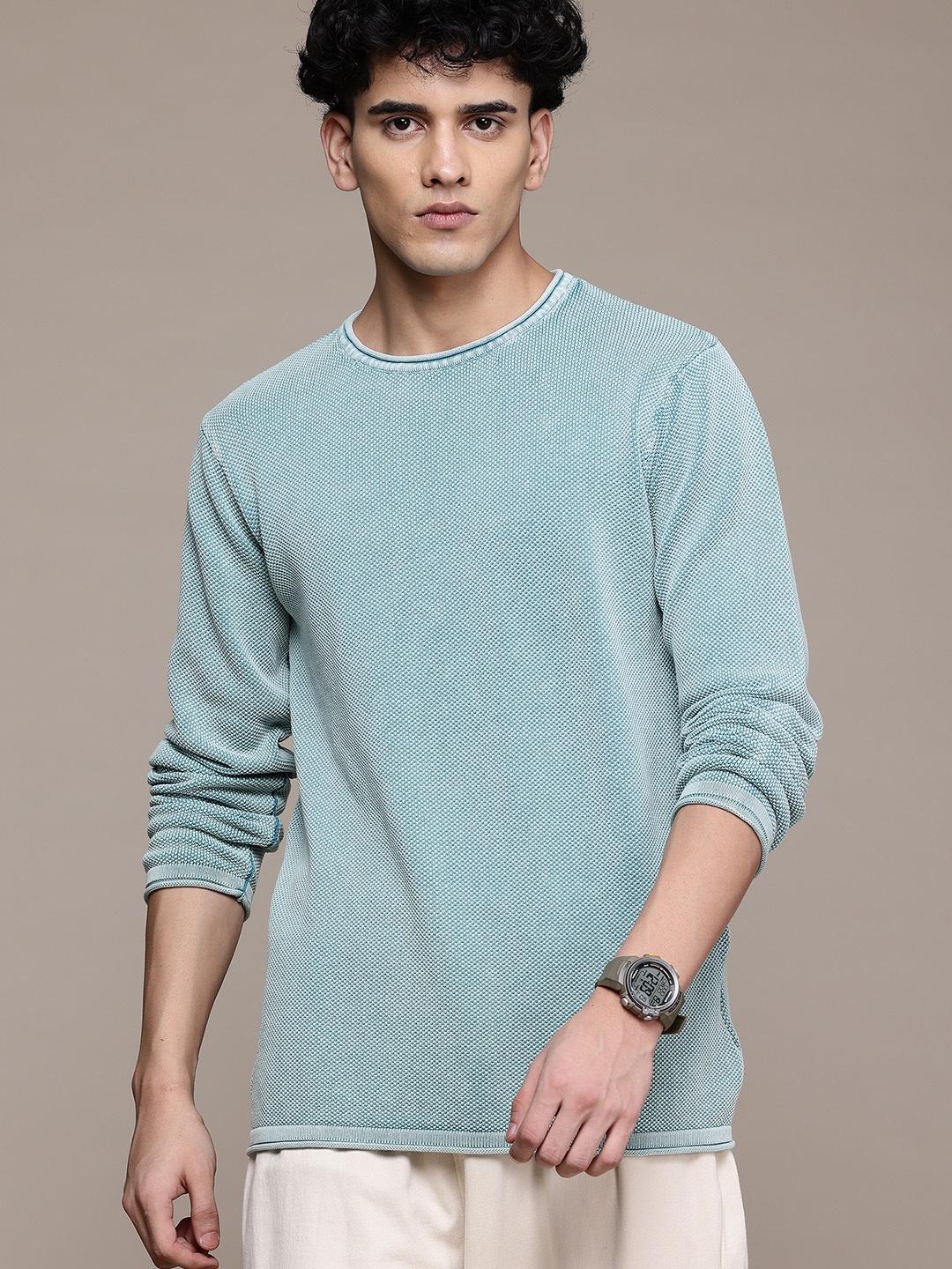

The Roadster Lifestyle Co. Pure Cotton Pullover, Green
