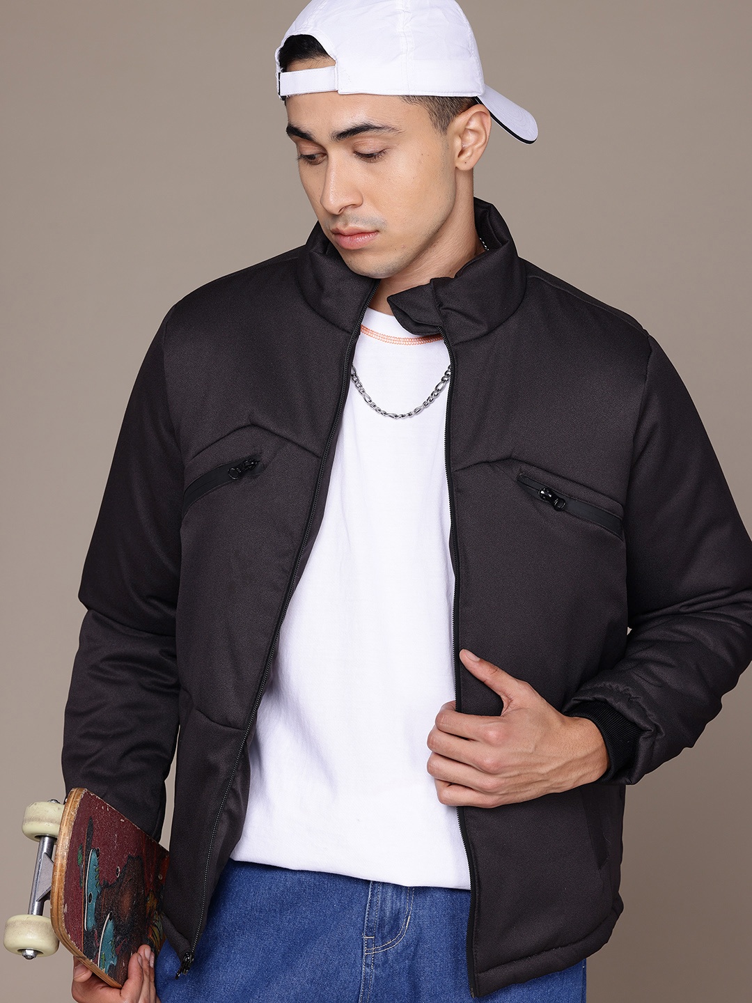 

The Roadster Lifestyle Co. Padded Jacket, Black
