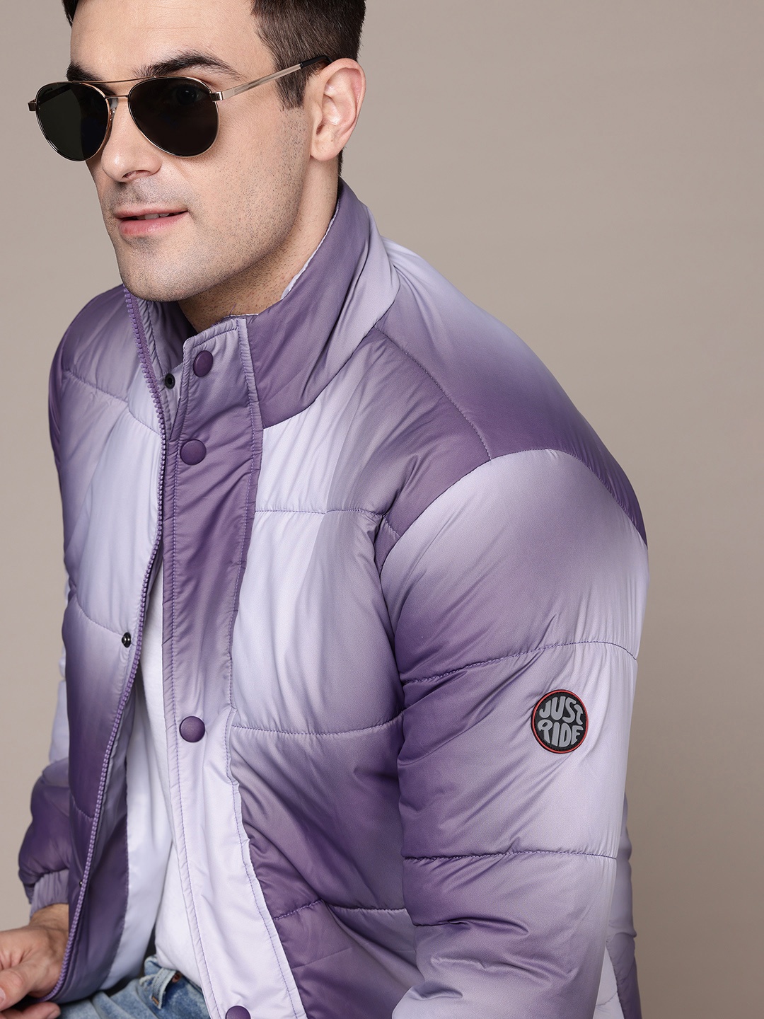 

The Roadster Life Co. Padded Jacket, Purple
