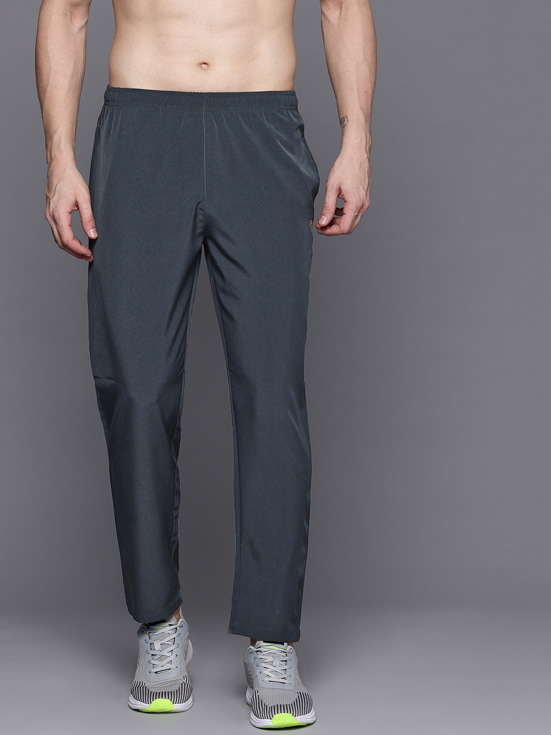 

HRX by Hrithik Roshan Men Rapid-Dry Training Track Pants, Charcoal