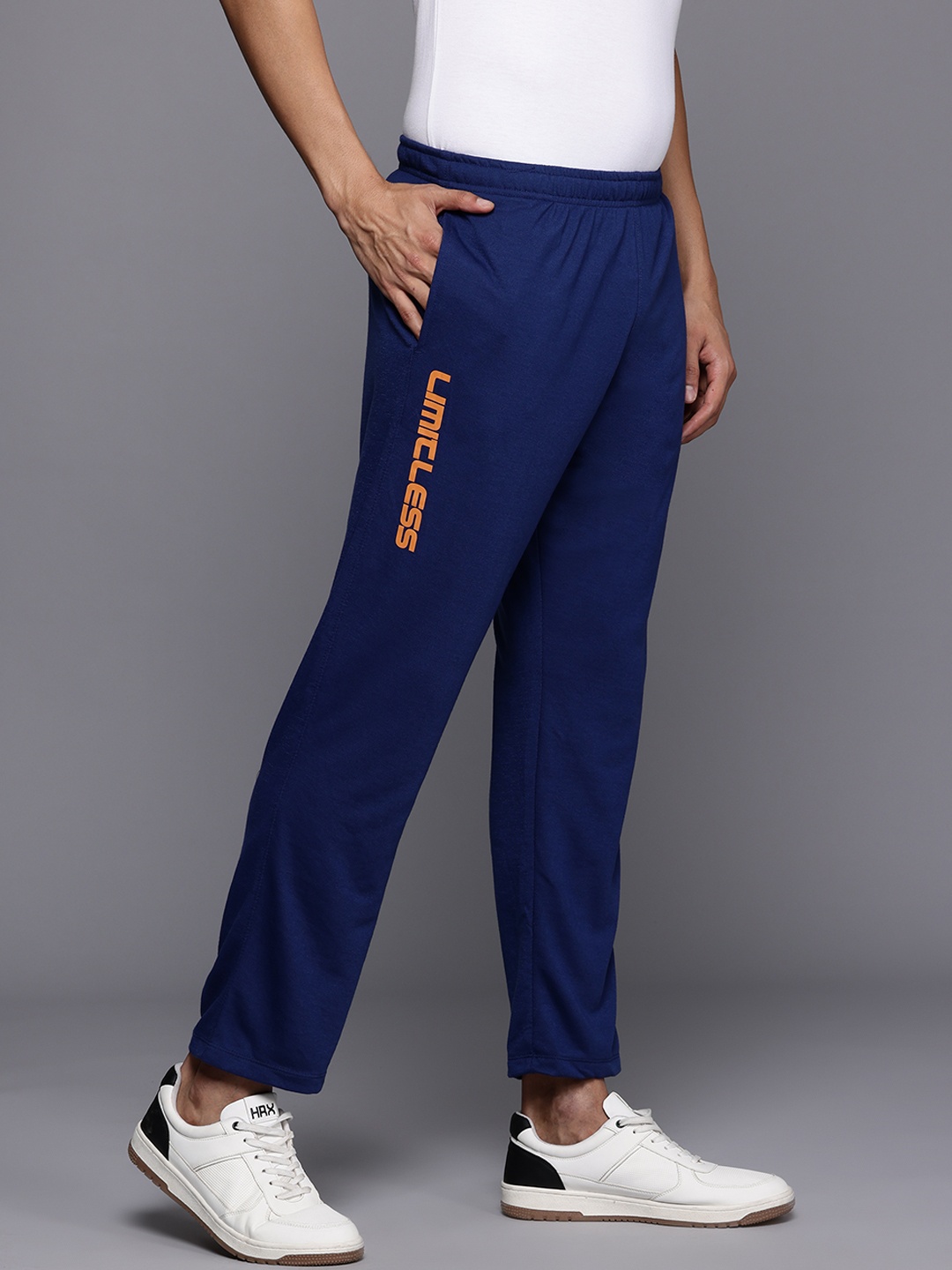 

HRX by Hrithik Roshan Men Lifestyle Track Pants, Blue