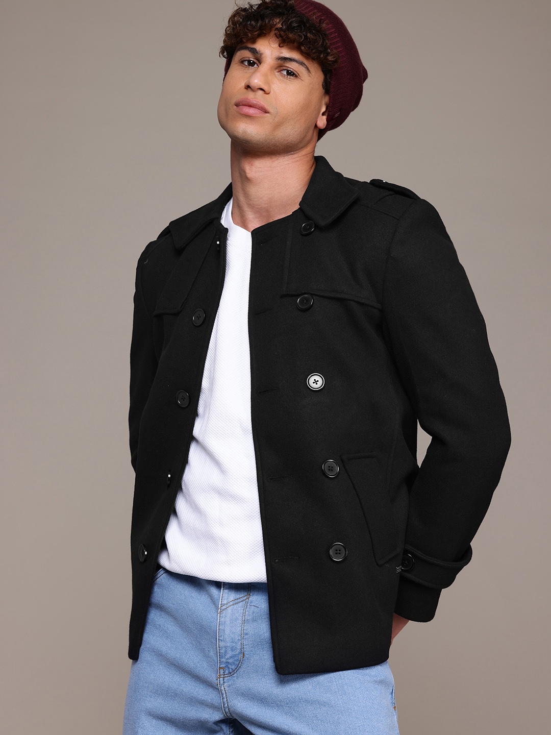 

The Roadster Lifestyle Co. Longline Tailored Jacket, Black