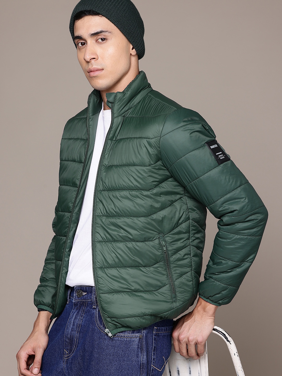 

The Roadster Lifestyle Co. Padded Jacket, Green