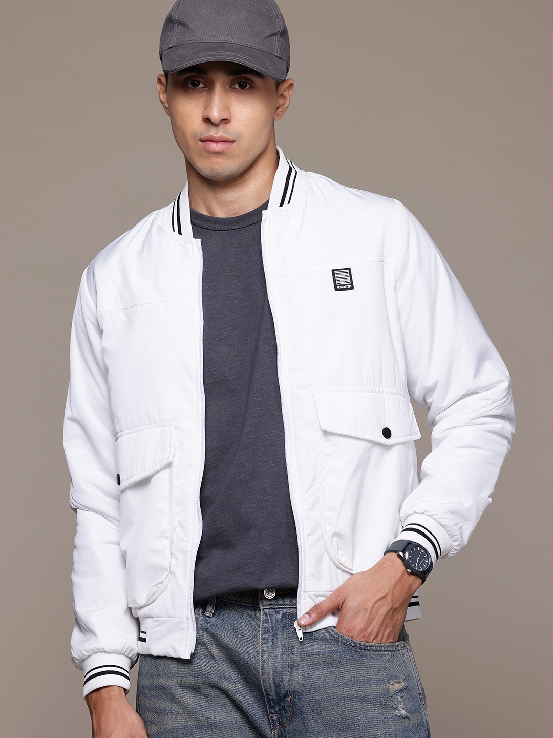 

Roadster Padded Jacket, White