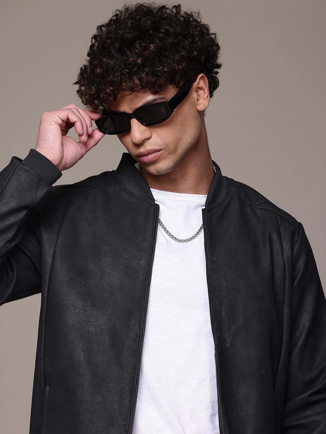 

The Roadster Lifestyle Co. Bomber Jacket, Black