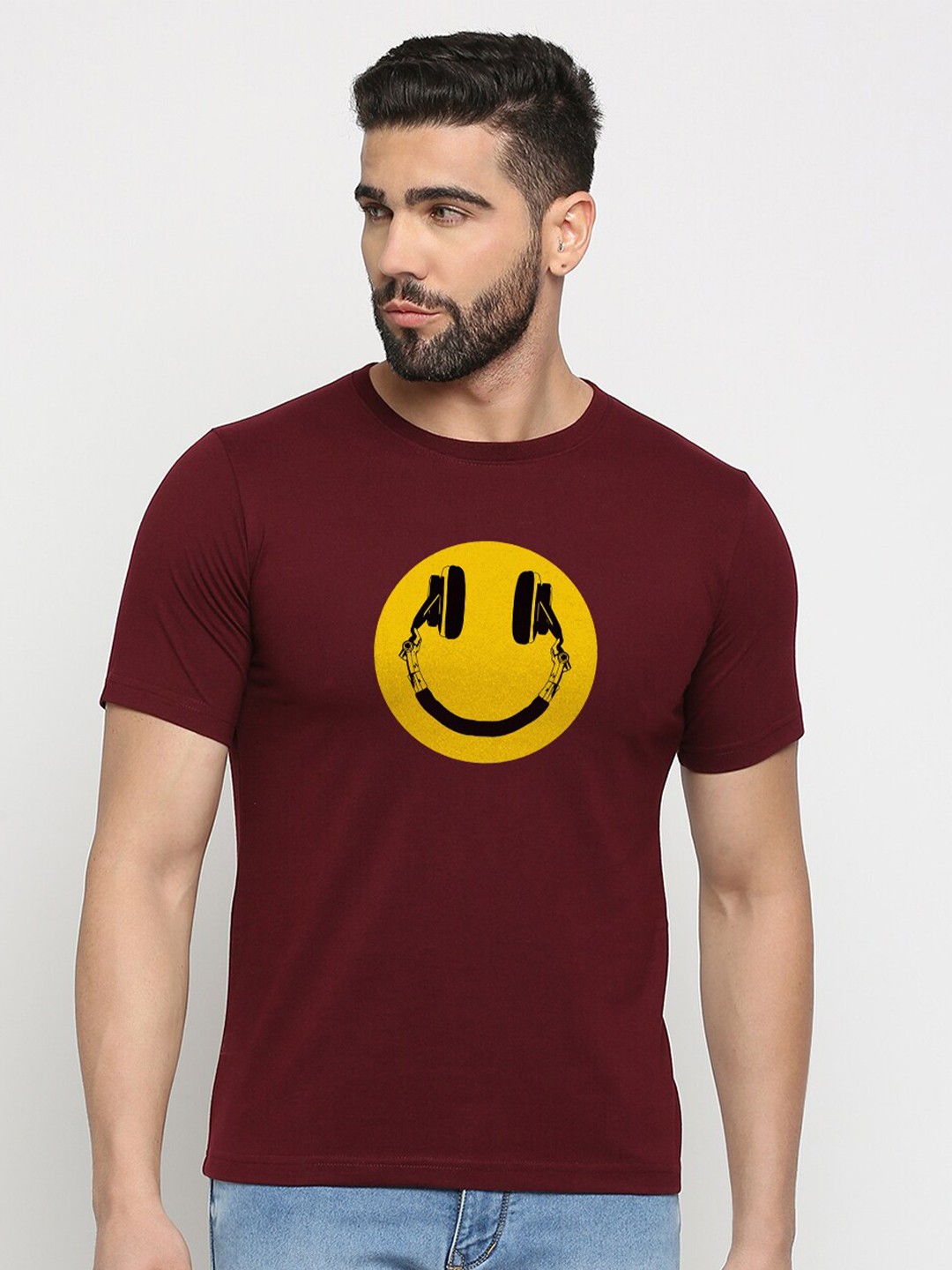 

MOD ECRU Unisex Pockets T-shirt, Maroon