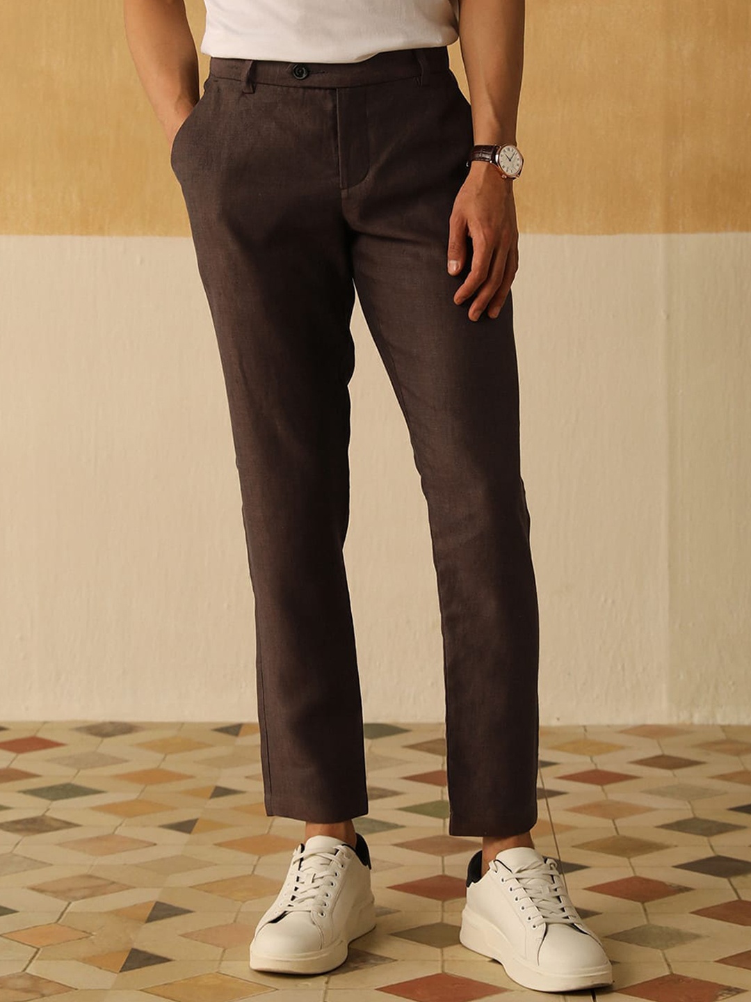 

Andamen Men Ultra Trousers, Brown