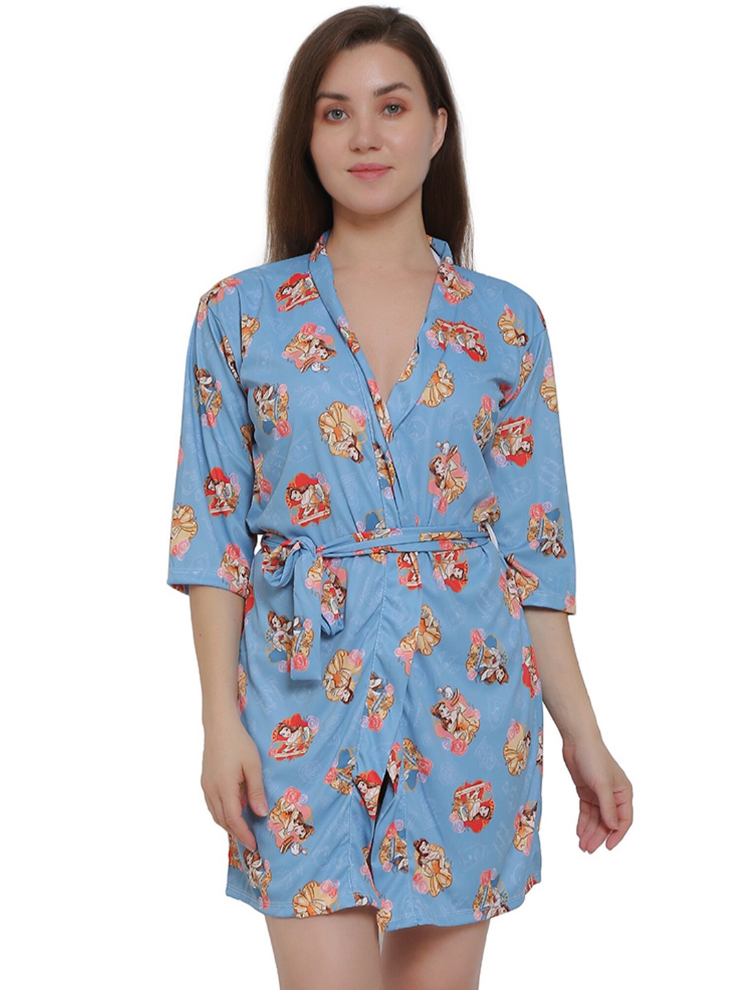 

SSoShHub Printed Baby Doll, Blue