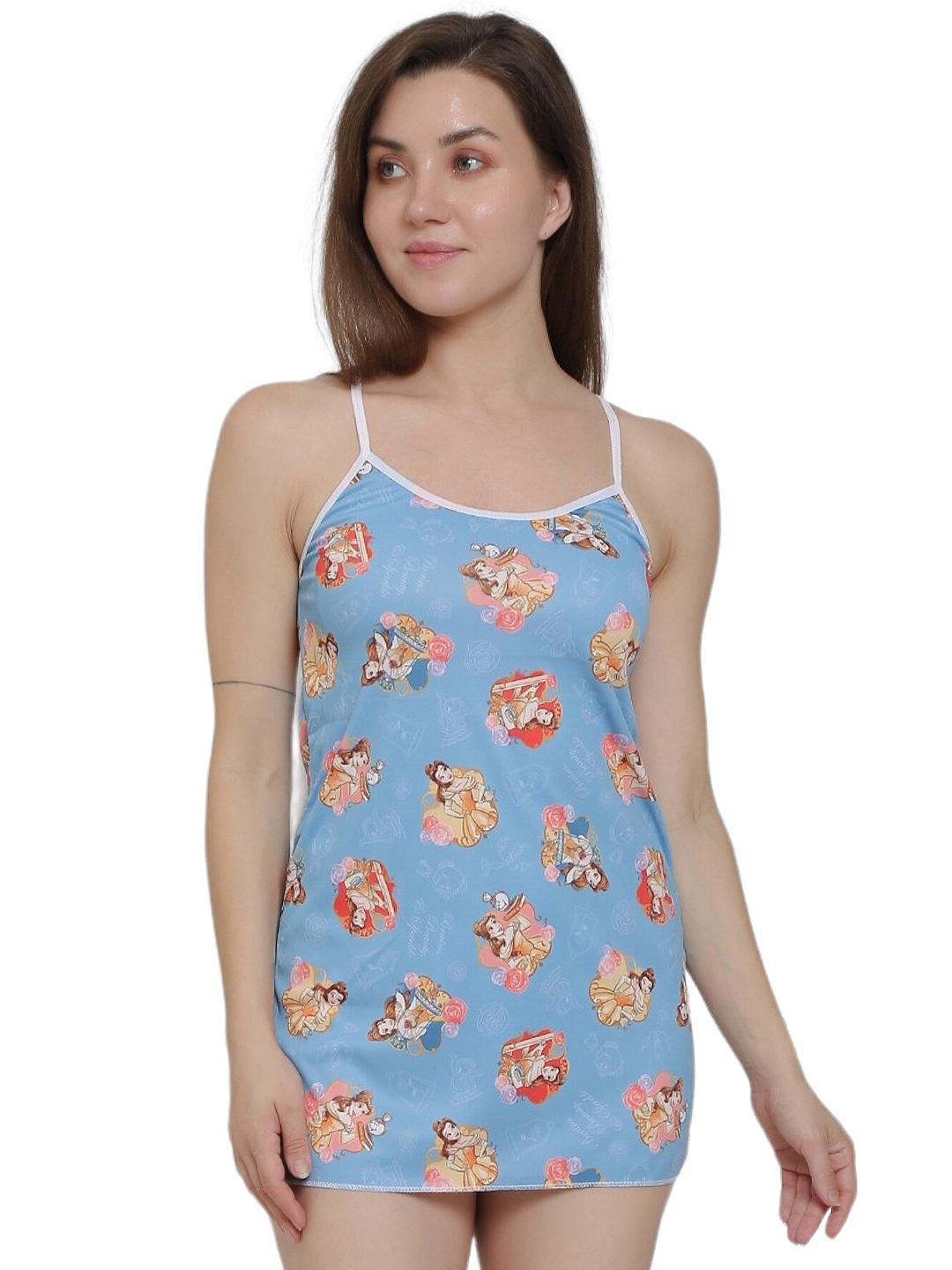 

SSoShHub Printed Shoulder Straps Baby Doll, Blue