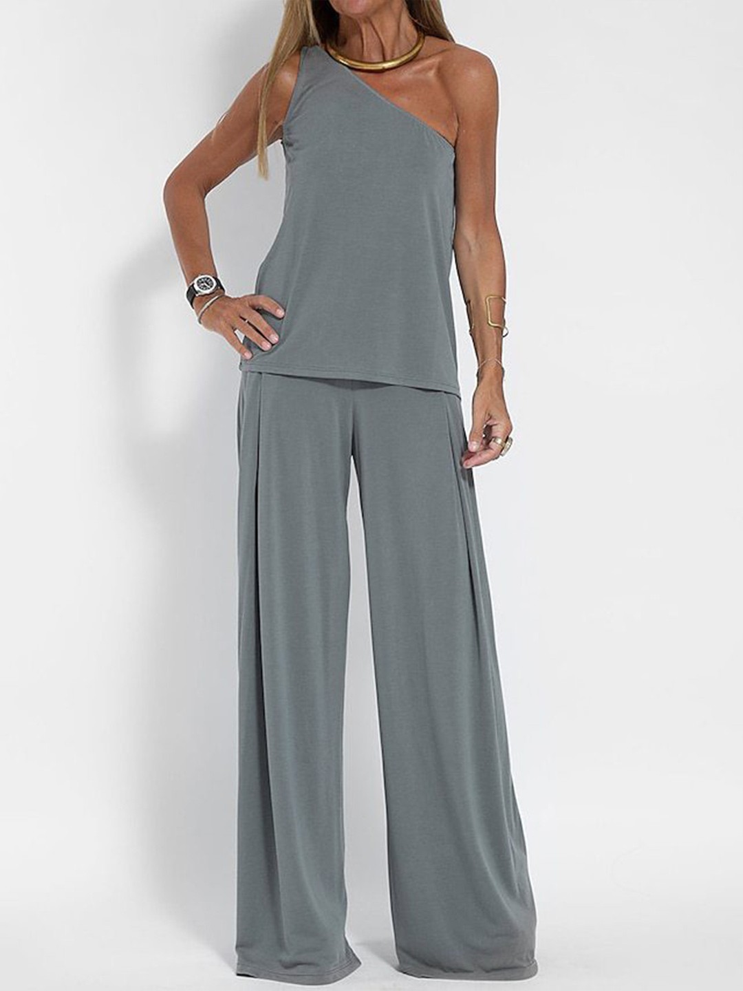 

StyleCast Grey Top With Trousers Co-Ords