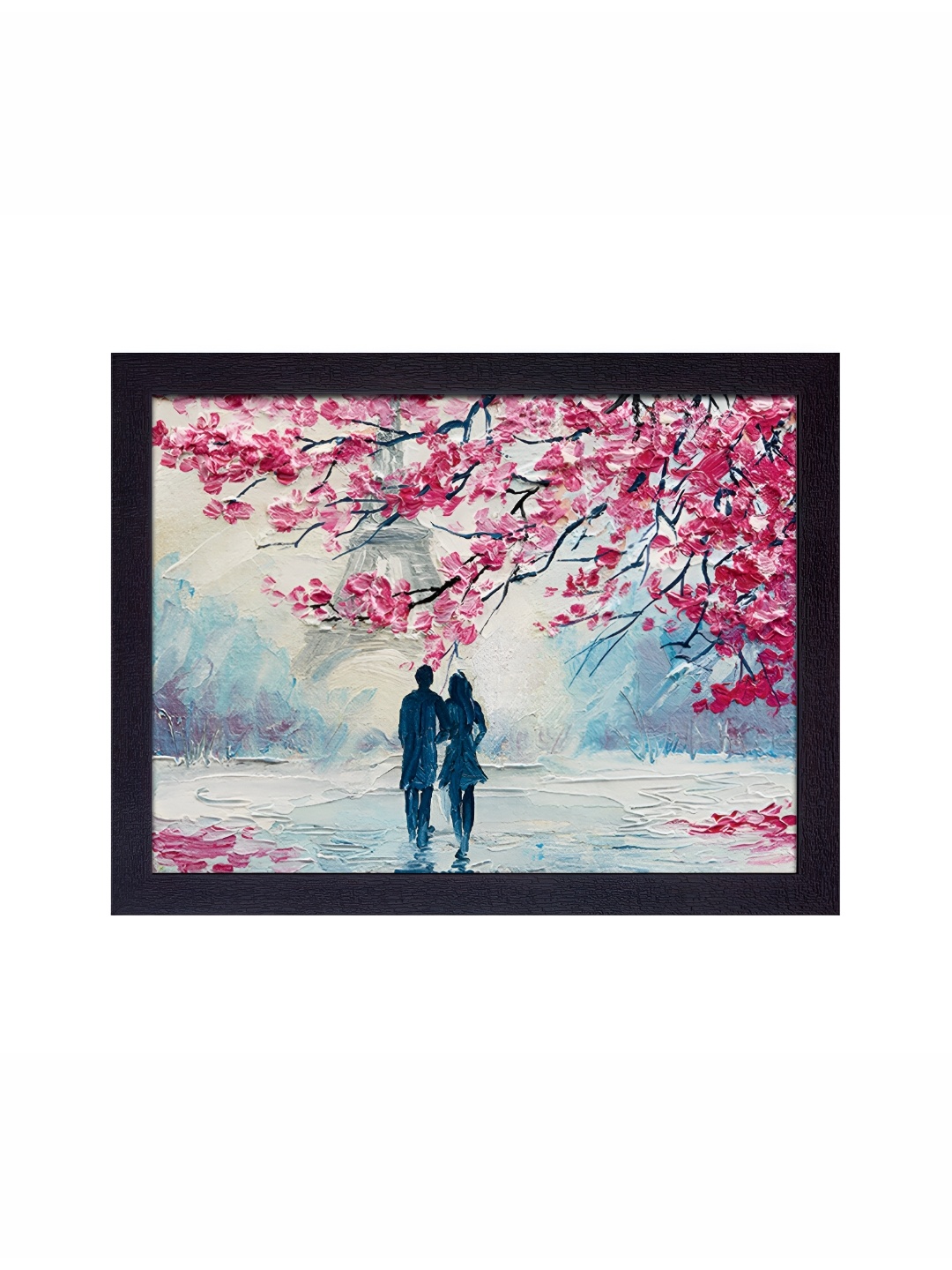 

masstone Black & White Romantic Couple Wall Art