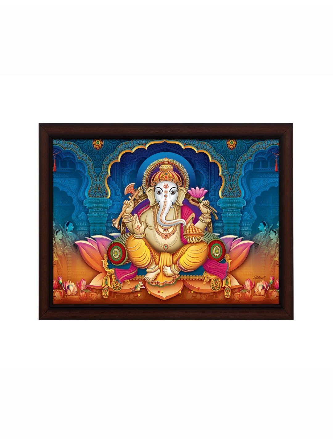 

masstone Brown Synthetic Wooden Religious Wall Art