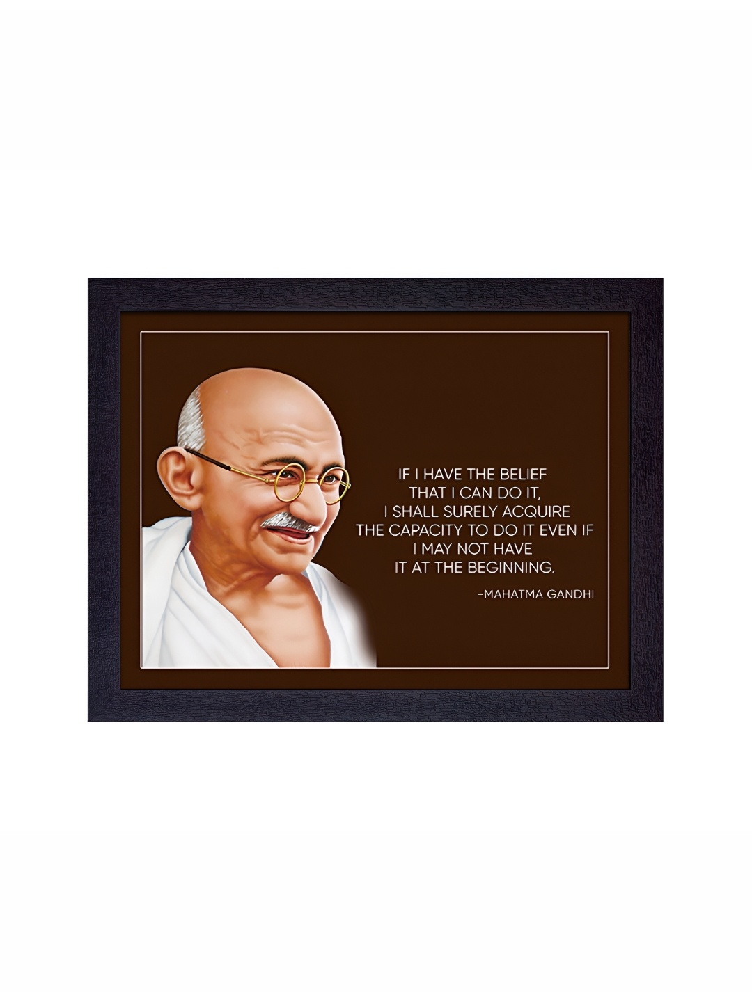 

masstone Black & White Mahatma Gandhi Wall Art