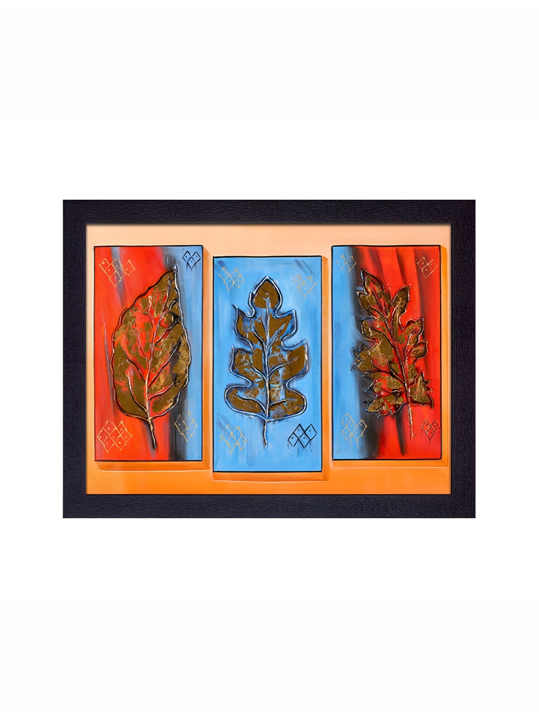 

masstone Brown Abstract Wooden Painting Wall Art